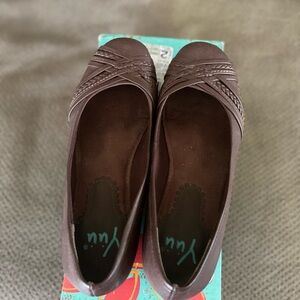 Yuu slip on loafers, never worn size 7.5 with box.